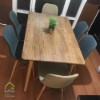 صندلی پایه چوبی مدل آرین