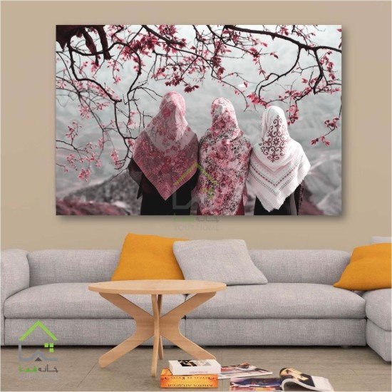 تابلو دیواری طرح بهار