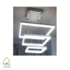 لوستر مدرن LED مربع سه طبقه ابعاد 405060