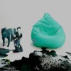 مبل شنی هپی چیر تک نفره سبز فیروزه ای