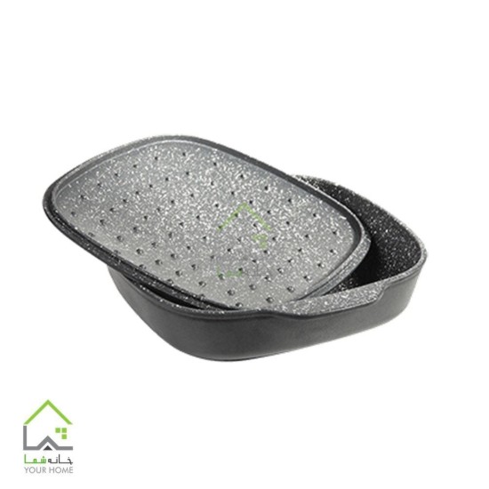 تابه مربع چدن 