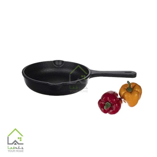 تابه چدنی تک دسته سایز ۱۴