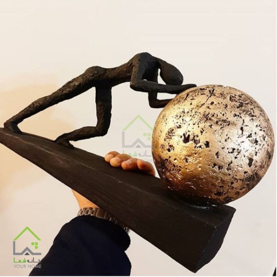 مجسمه دکوری جهانگرد