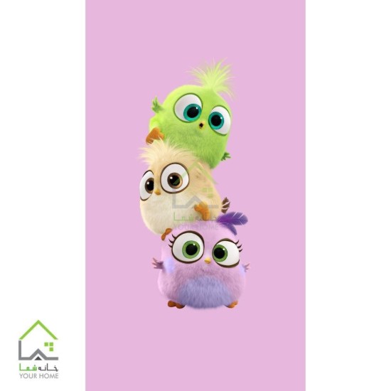 تابلو فانتزی اتاق کودک و نوجوان انگری برد Angry Birds