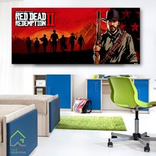 تابلو دیواری بازی کنسول پلی استیشن و ایکس باکس ردد2 Red Dead Redemption II