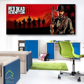 تابلو دیواری بازی کنسول پلی استیشن و ایکس باکس ردد2 Red Dead Redemption II