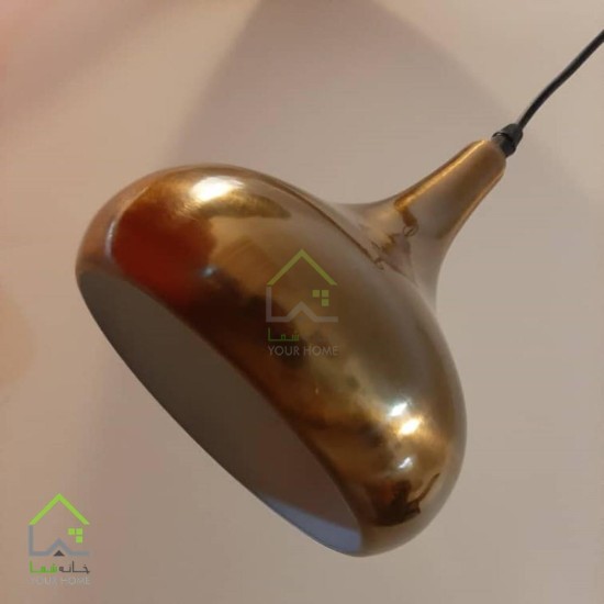 تصویر چراغ آویز مدل شیپوری آنتیک