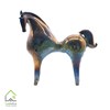مجسمه اسب سرامیکی لاستر