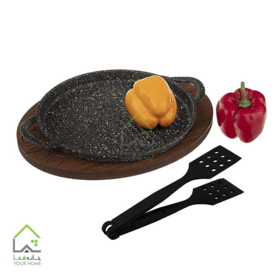 تابه چدنی گریل