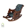 صندلی راک چوبی سلطنتی