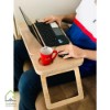 میز کار خونگی تاشو چوبی