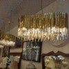 لوستر کریستالی شامپاینی