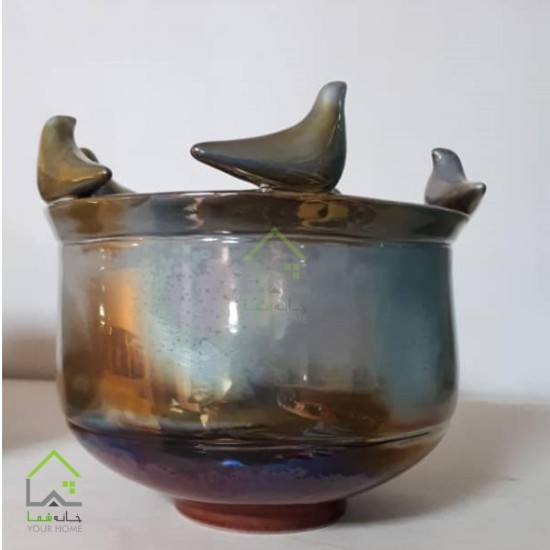 ظرف دکوری پرنده