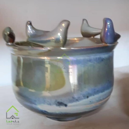 ظرف دکوری پرنده