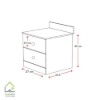ابعاد پاتختی سرویس خواب دو نفره راما