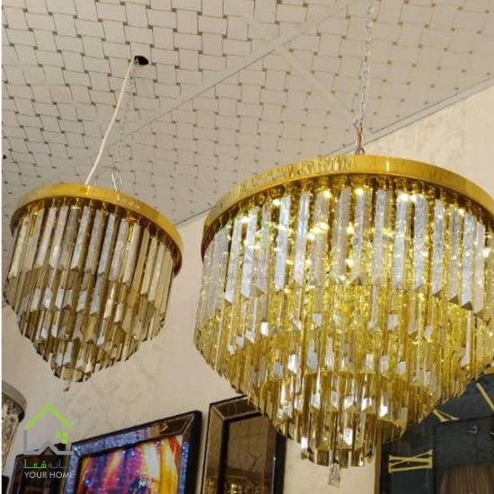 لوستر سقفی گرد