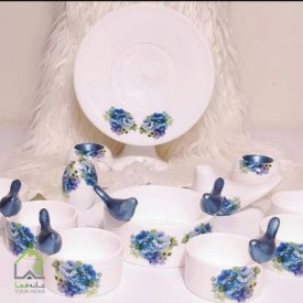 ظرف سفره هفت سین گل بنفشه