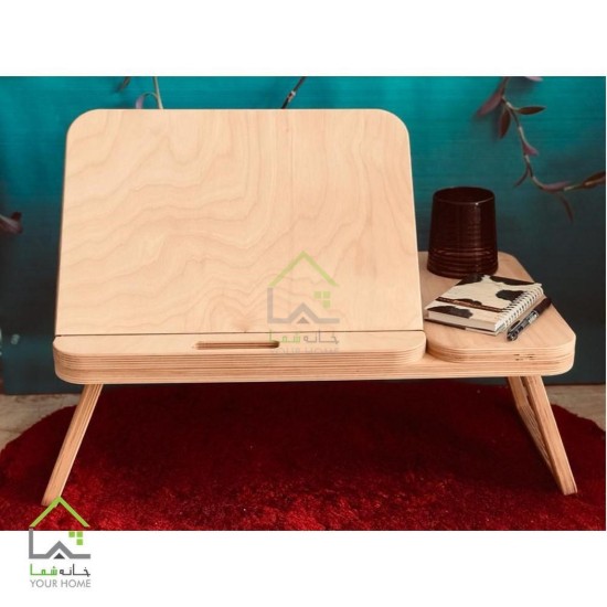 میز لپ تاپ تاشو چوبی