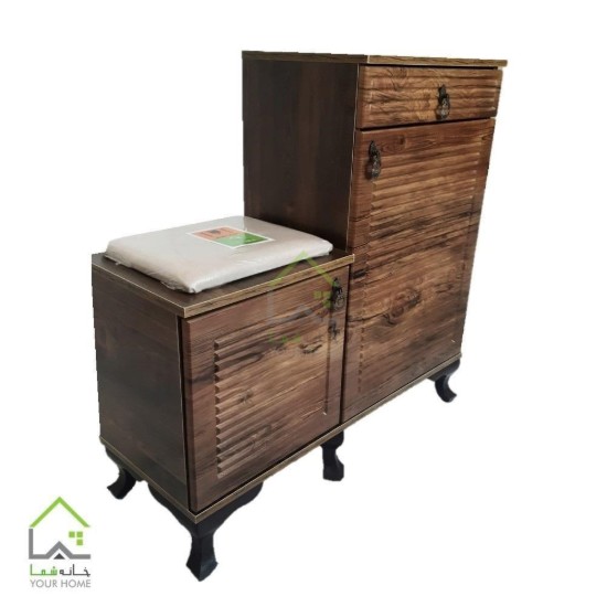 جاکفشی نیمکت دار خطی