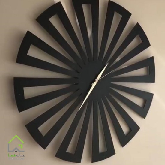 ساعت دیواری پلکسی دندانه ای