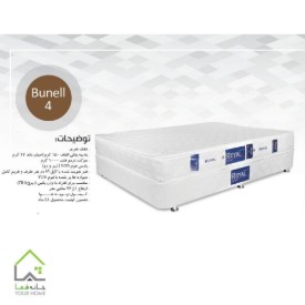 تشک فنری رویال پارچه پفکی بونل