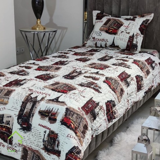 روتختی یک نفره طرح کارت پستالی