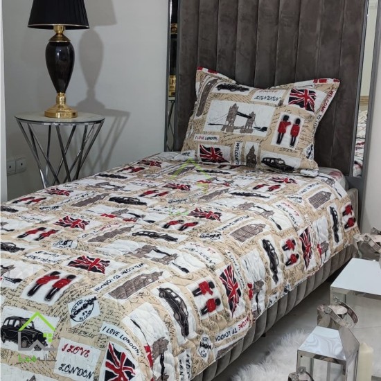 روتختی یک نفره طرح کارت پستالی