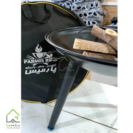 باربیکیو ذغالی سه پایه پارمیس