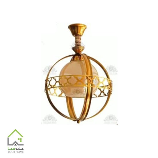 لوستر کروی تک شعله