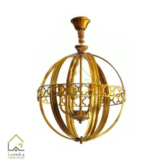 لوستر کروی شش شعله