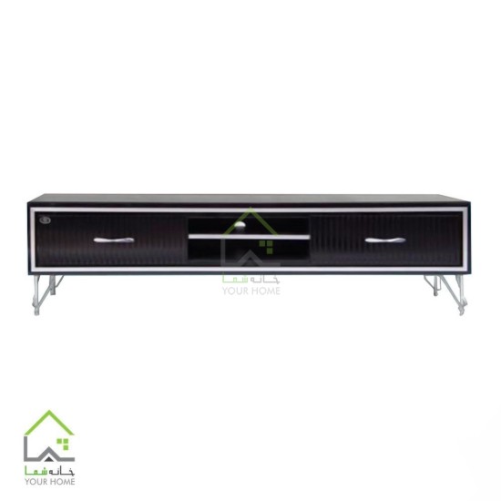 میز تلویزیون سفید طلایی R480