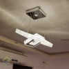 لوستر مدرن مربعی 2 طبقه