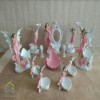 ست ظروف با مجسمه تزیینی هفت سین