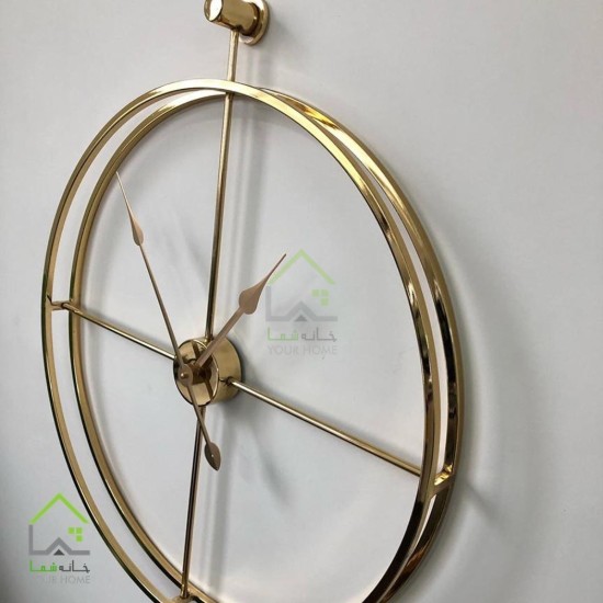 ساعت دیواری فلزی رینگی