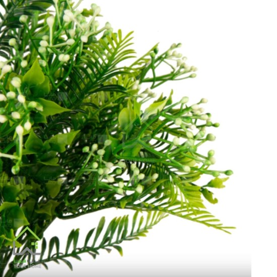 بوته مصنوعی تزیینی یاقوتی
