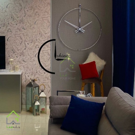 ساعت دیواری فلز آبکاری سیگنال