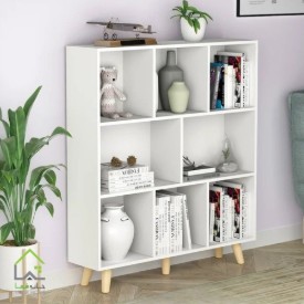 کتابخانه جدید پایه چوبی