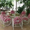 صندلی فلزی باغی مدل گلبرگ