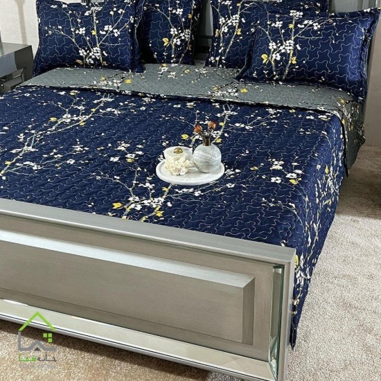 روتختی دونفره تنسل ترک طرح گلدار