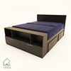 تختخواب چوبی مدل آریا