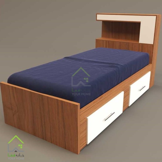 تخت خواب یک نفره مدل سینا