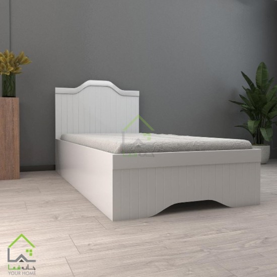 تخت یکنفره چوبی مدل سمر