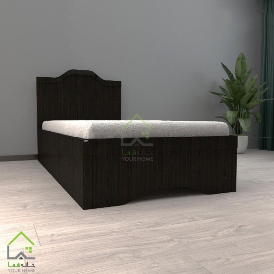 تخت یکنفره چوبی مدل سمر