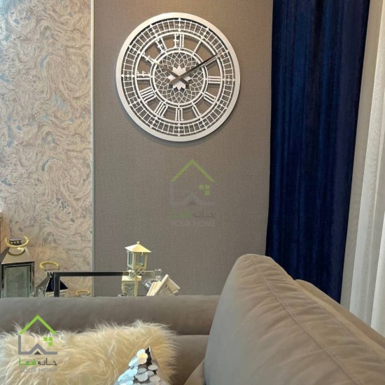 ساعت دیواری گرد فلزی مدل بیگ بن