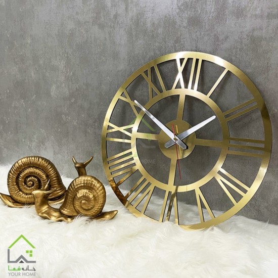 ساعت دیواری فلزی رومنس