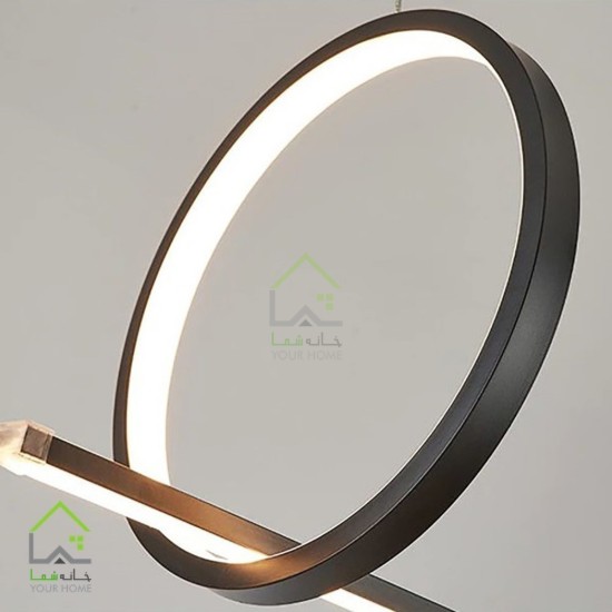 لوستر SMD مدرن اشکال هندسی