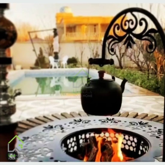 میز آتشدان مربع