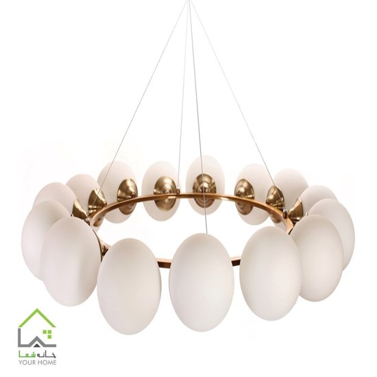 لوستر آویز طرح حبابی