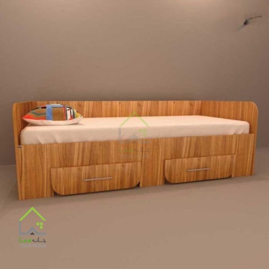 تختخواب دخترانه یکنفره سفید