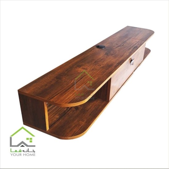 میز تلویزیون دیواری دلوان سفید